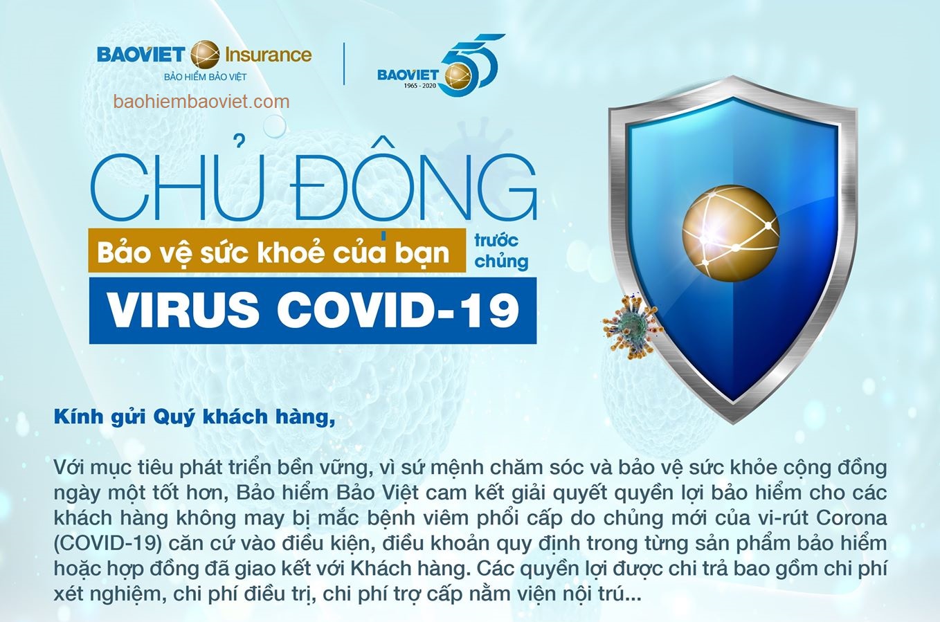 bảo hiểm virus covid-19