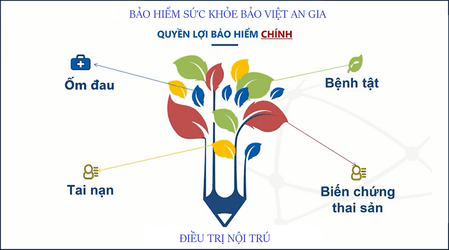 Quyền lợi chính của Sản phẩm Bảo Việt An Gia